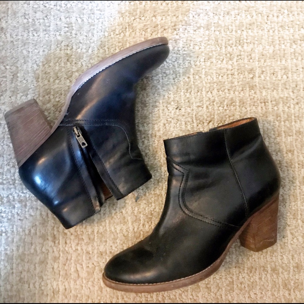 Madewell Black Booties